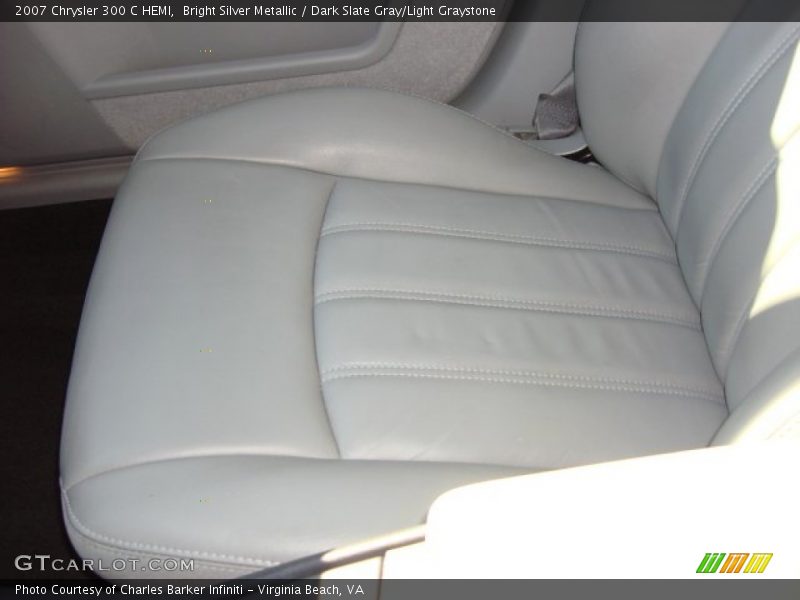 Bright Silver Metallic / Dark Slate Gray/Light Graystone 2007 Chrysler 300 C HEMI