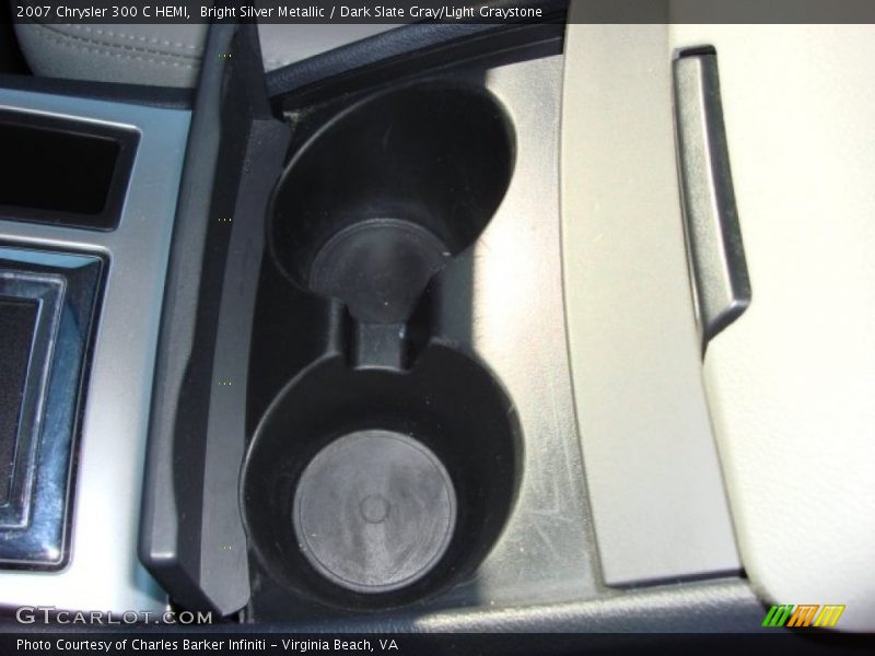 Bright Silver Metallic / Dark Slate Gray/Light Graystone 2007 Chrysler 300 C HEMI