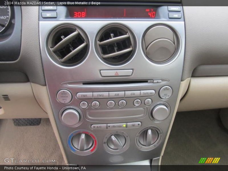 Lapis Blue Metallic / Beige 2004 Mazda MAZDA6 i Sedan