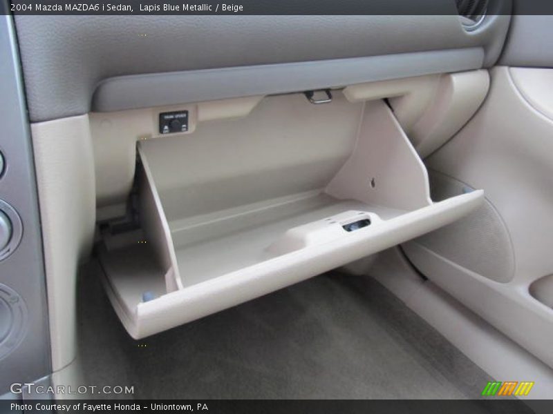 Lapis Blue Metallic / Beige 2004 Mazda MAZDA6 i Sedan