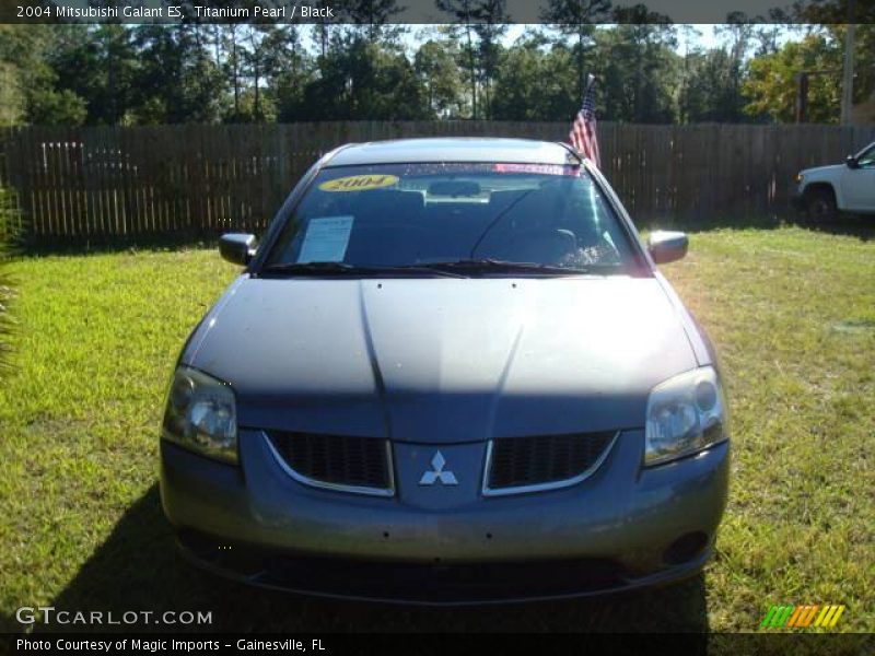 Titanium Pearl / Black 2004 Mitsubishi Galant ES