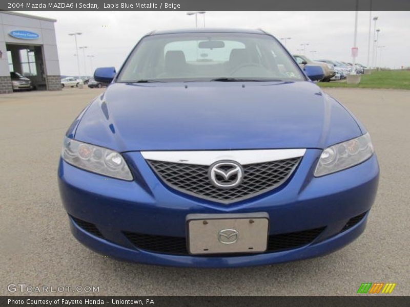 Lapis Blue Metallic / Beige 2004 Mazda MAZDA6 i Sedan