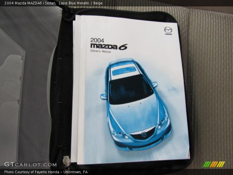 Lapis Blue Metallic / Beige 2004 Mazda MAZDA6 i Sedan