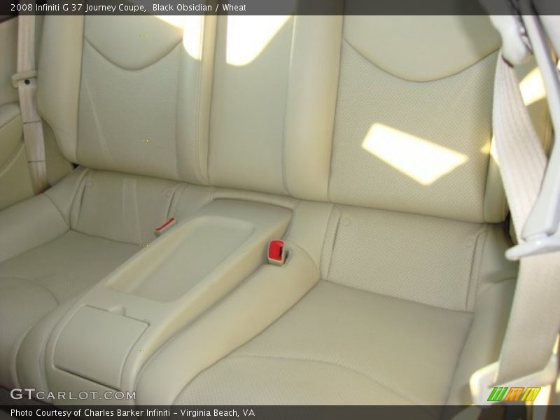 Black Obsidian / Wheat 2008 Infiniti G 37 Journey Coupe