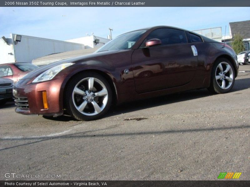 Interlagos Fire Metallic / Charcoal Leather 2006 Nissan 350Z Touring Coupe