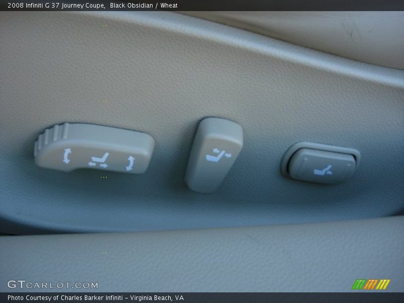 Black Obsidian / Wheat 2008 Infiniti G 37 Journey Coupe