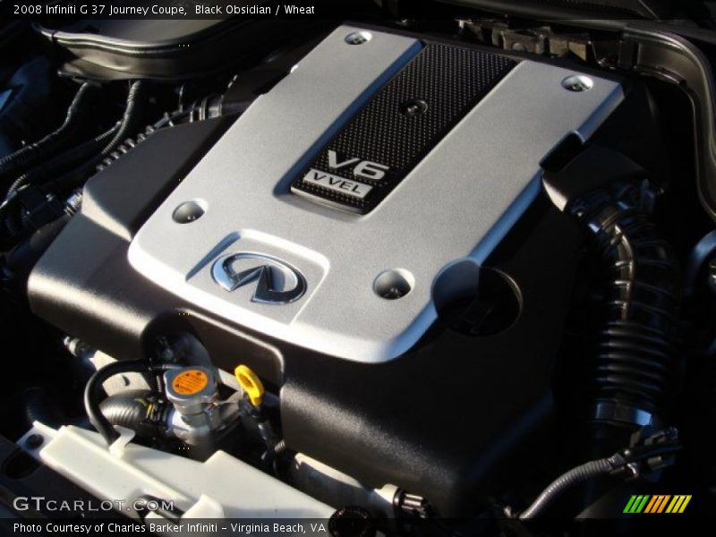 Black Obsidian / Wheat 2008 Infiniti G 37 Journey Coupe