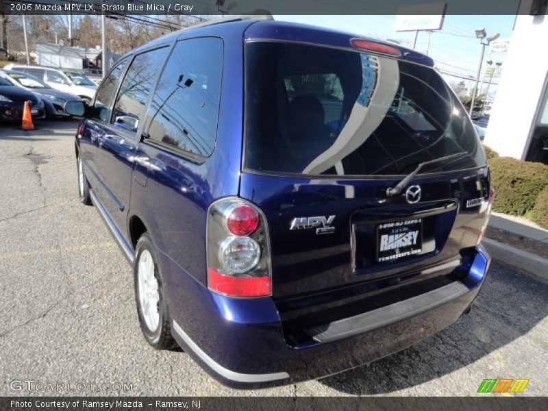 Strato Blue Mica / Gray 2006 Mazda MPV LX