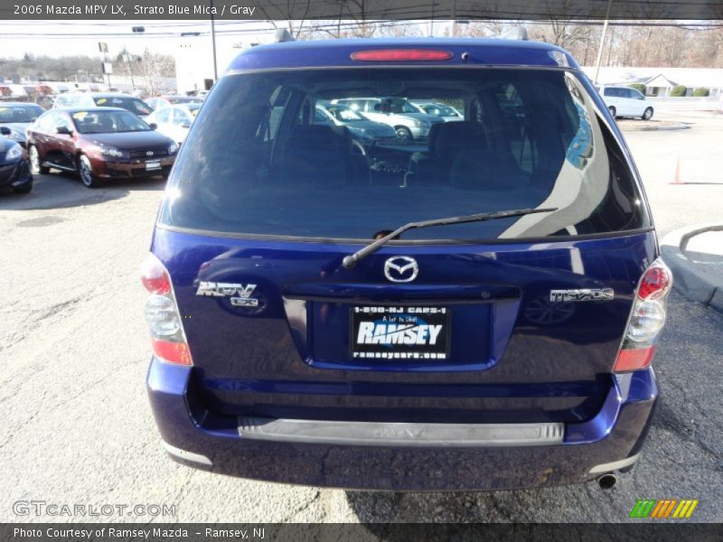 Strato Blue Mica / Gray 2006 Mazda MPV LX