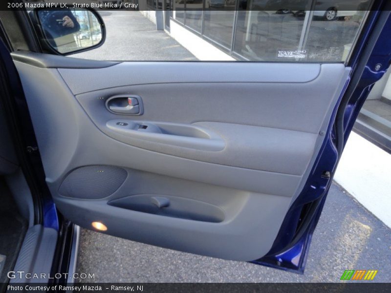 Strato Blue Mica / Gray 2006 Mazda MPV LX