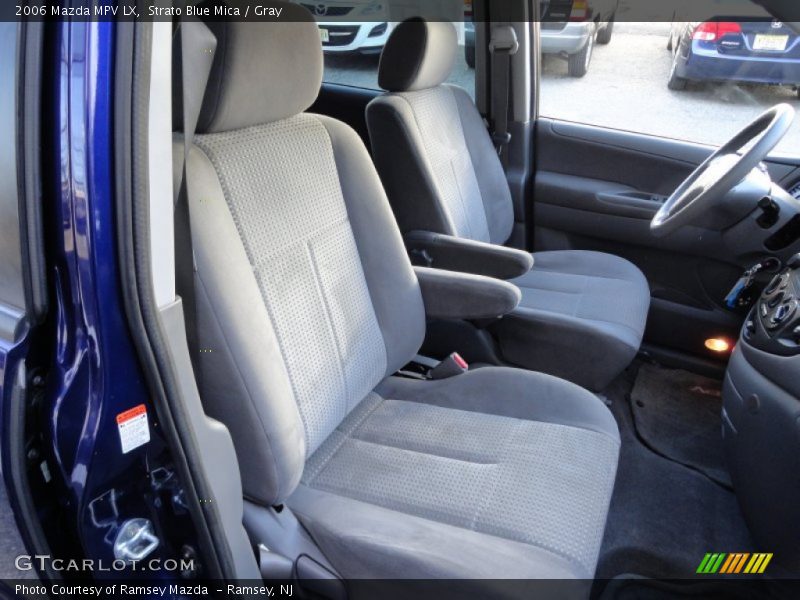 Strato Blue Mica / Gray 2006 Mazda MPV LX
