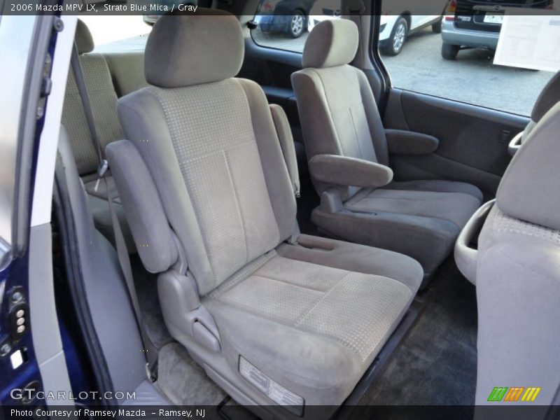 Strato Blue Mica / Gray 2006 Mazda MPV LX