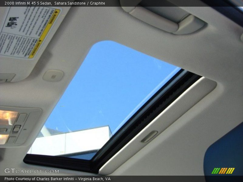 Sahara Sandstone / Graphite 2008 Infiniti M 45 S Sedan