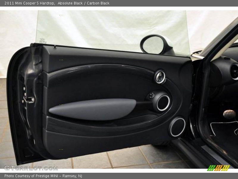 Absolute Black / Carbon Black 2011 Mini Cooper S Hardtop