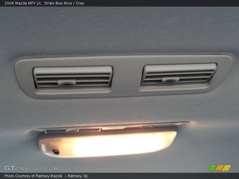 Strato Blue Mica / Gray 2006 Mazda MPV LX