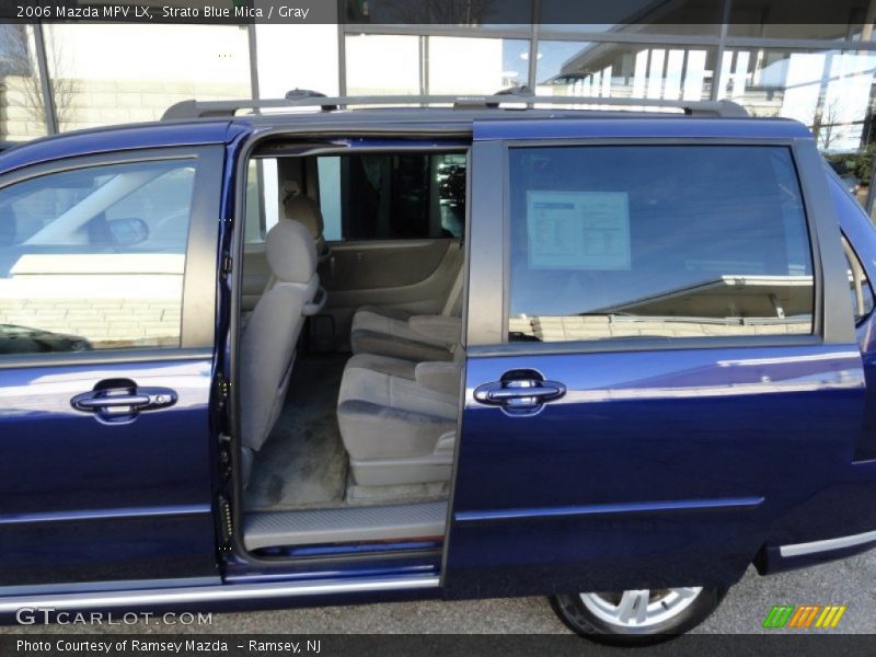 Strato Blue Mica / Gray 2006 Mazda MPV LX