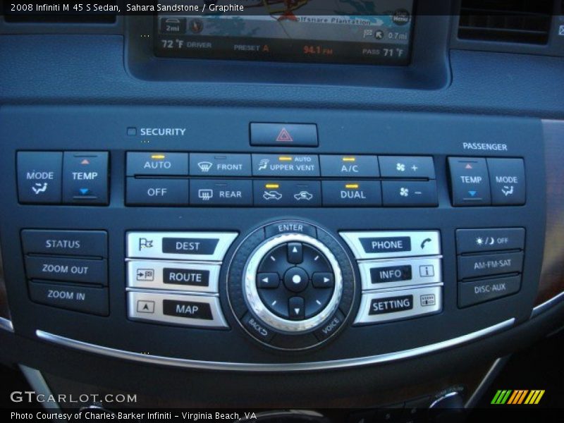 Sahara Sandstone / Graphite 2008 Infiniti M 45 S Sedan