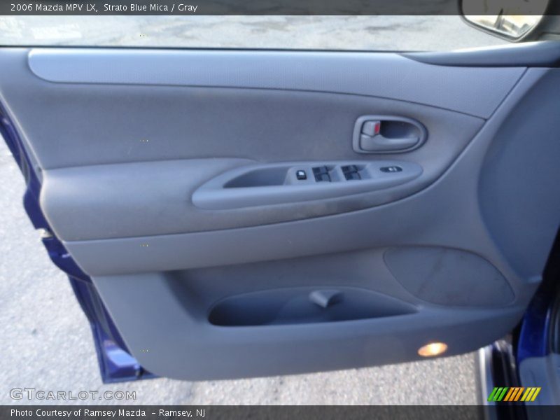 Strato Blue Mica / Gray 2006 Mazda MPV LX
