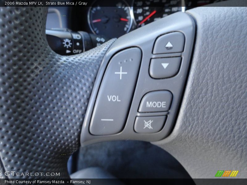 Strato Blue Mica / Gray 2006 Mazda MPV LX