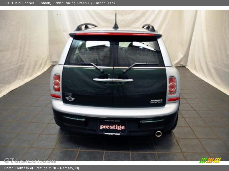British Racing Green II / Carbon Black 2011 Mini Cooper Clubman