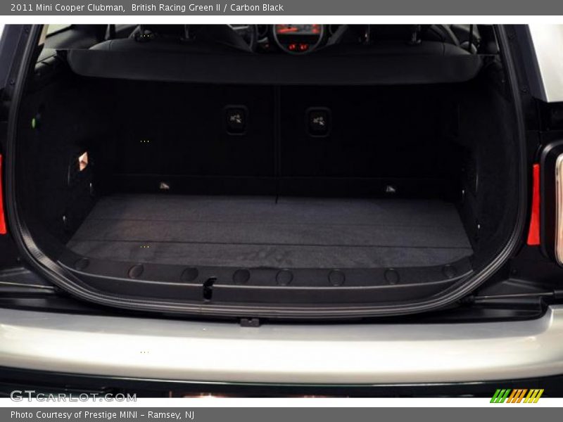 British Racing Green II / Carbon Black 2011 Mini Cooper Clubman