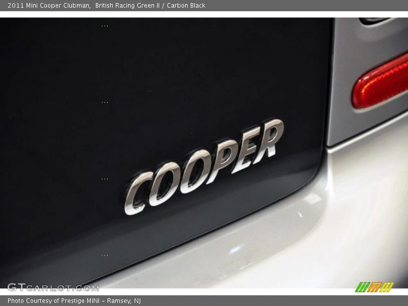 British Racing Green II / Carbon Black 2011 Mini Cooper Clubman
