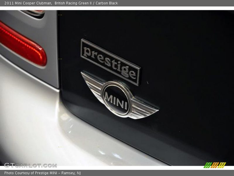 British Racing Green II / Carbon Black 2011 Mini Cooper Clubman