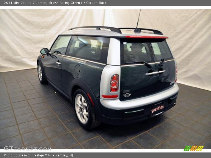 British Racing Green II / Carbon Black 2011 Mini Cooper Clubman