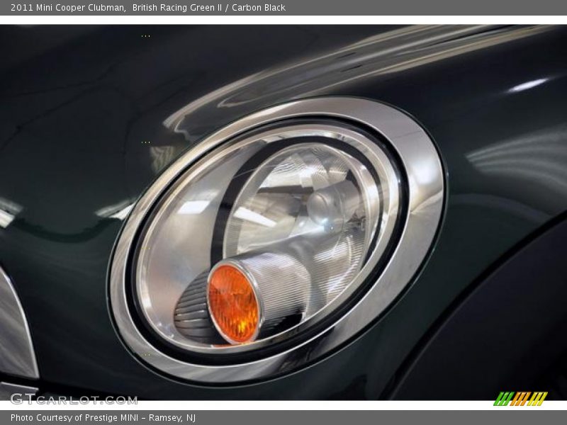 British Racing Green II / Carbon Black 2011 Mini Cooper Clubman