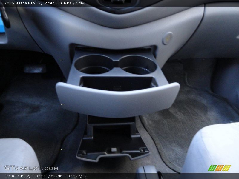 Strato Blue Mica / Gray 2006 Mazda MPV LX