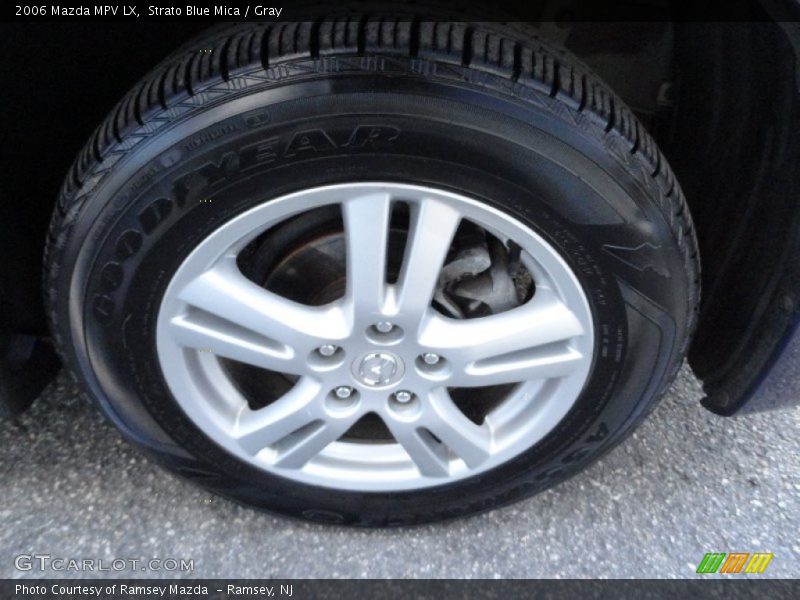 Strato Blue Mica / Gray 2006 Mazda MPV LX