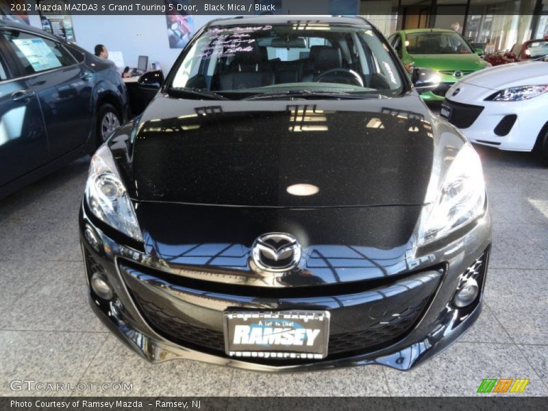 Black Mica / Black 2012 Mazda MAZDA3 s Grand Touring 5 Door