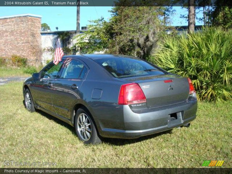 Titanium Pearl / Black 2004 Mitsubishi Galant ES