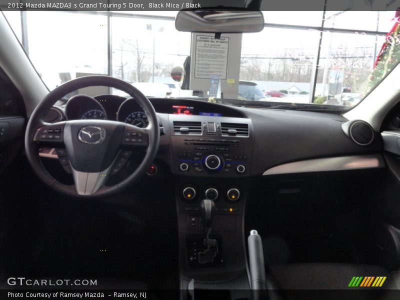 Black Mica / Black 2012 Mazda MAZDA3 s Grand Touring 5 Door
