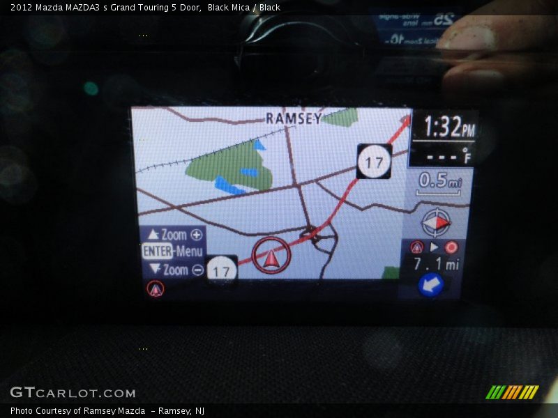 Black Mica / Black 2012 Mazda MAZDA3 s Grand Touring 5 Door