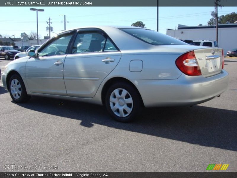 Lunar Mist Metallic / Stone 2003 Toyota Camry LE