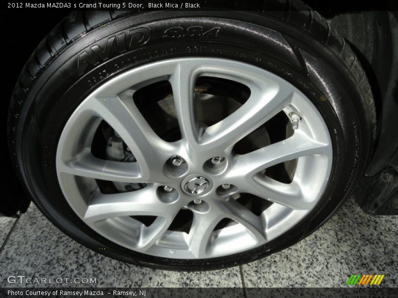 Black Mica / Black 2012 Mazda MAZDA3 s Grand Touring 5 Door