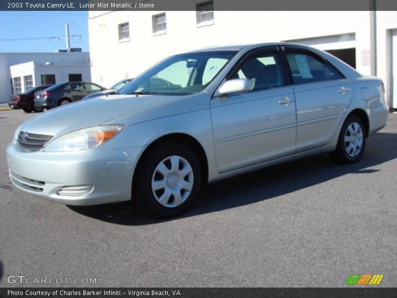 Lunar Mist Metallic / Stone 2003 Toyota Camry LE