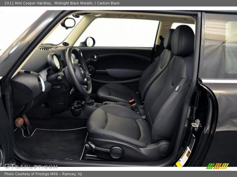 Midnight Black Metallic / Carbon Black 2011 Mini Cooper Hardtop