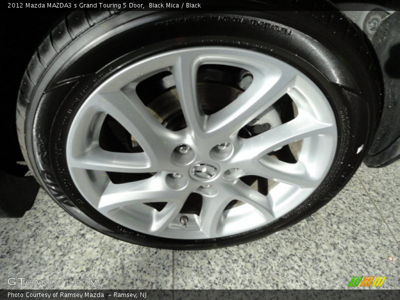 Black Mica / Black 2012 Mazda MAZDA3 s Grand Touring 5 Door