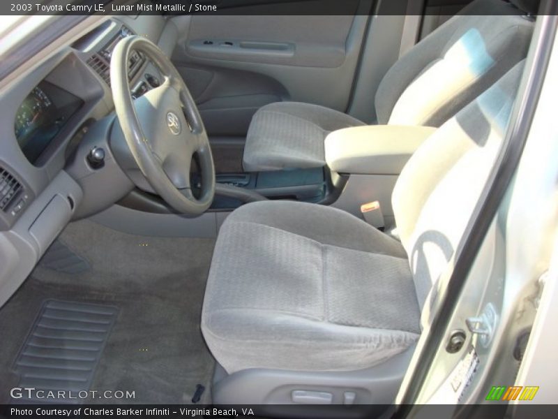 Lunar Mist Metallic / Stone 2003 Toyota Camry LE