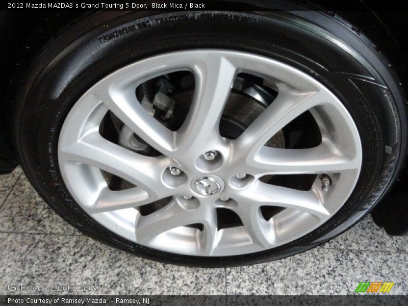Black Mica / Black 2012 Mazda MAZDA3 s Grand Touring 5 Door