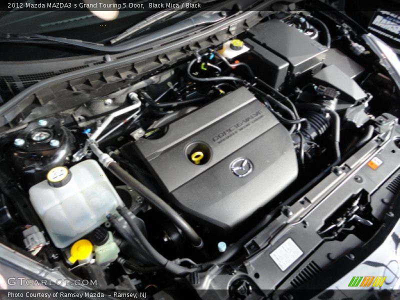 Black Mica / Black 2012 Mazda MAZDA3 s Grand Touring 5 Door