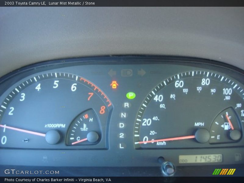  2003 Camry LE LE Gauges