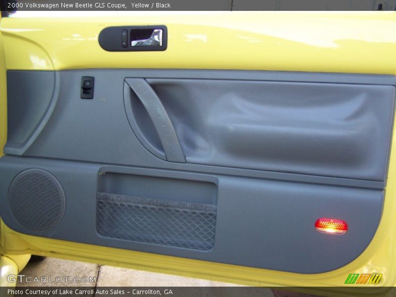 Yellow / Black 2000 Volkswagen New Beetle GLS Coupe