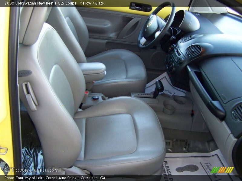 Yellow / Black 2000 Volkswagen New Beetle GLS Coupe