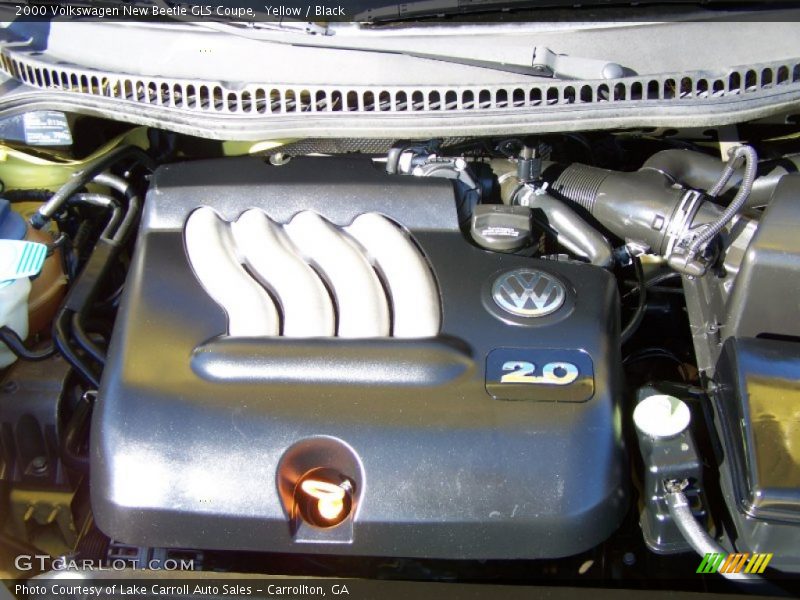 Yellow / Black 2000 Volkswagen New Beetle GLS Coupe