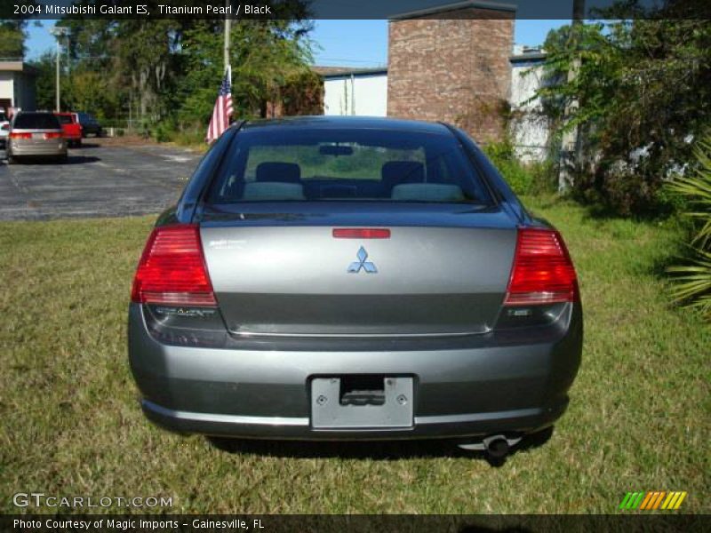 Titanium Pearl / Black 2004 Mitsubishi Galant ES