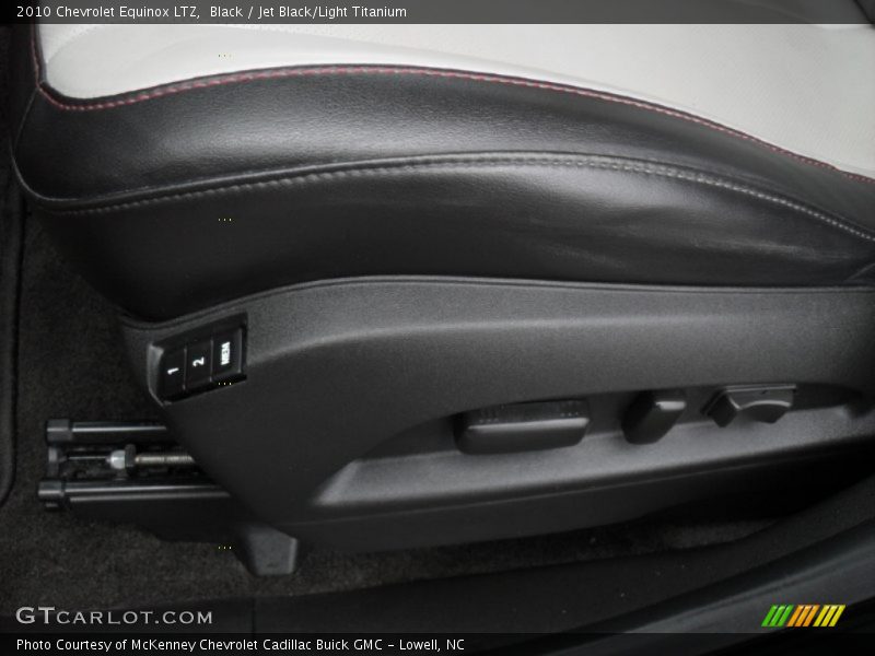 Black / Jet Black/Light Titanium 2010 Chevrolet Equinox LTZ