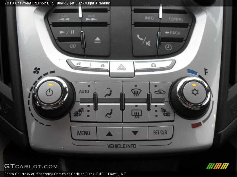 Controls of 2010 Equinox LTZ